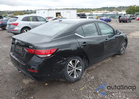 2020 Nissan Sentra Sv Xtronic Cvt z USA, uszkodzony, nr VIN 3N1AB8CV4LY286131